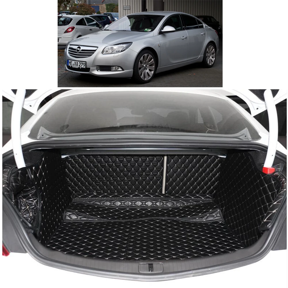 Lsrtw2017 волокна кожи багажник автомобиля коврик для buick regal 2011 2012 2013 opel insignia