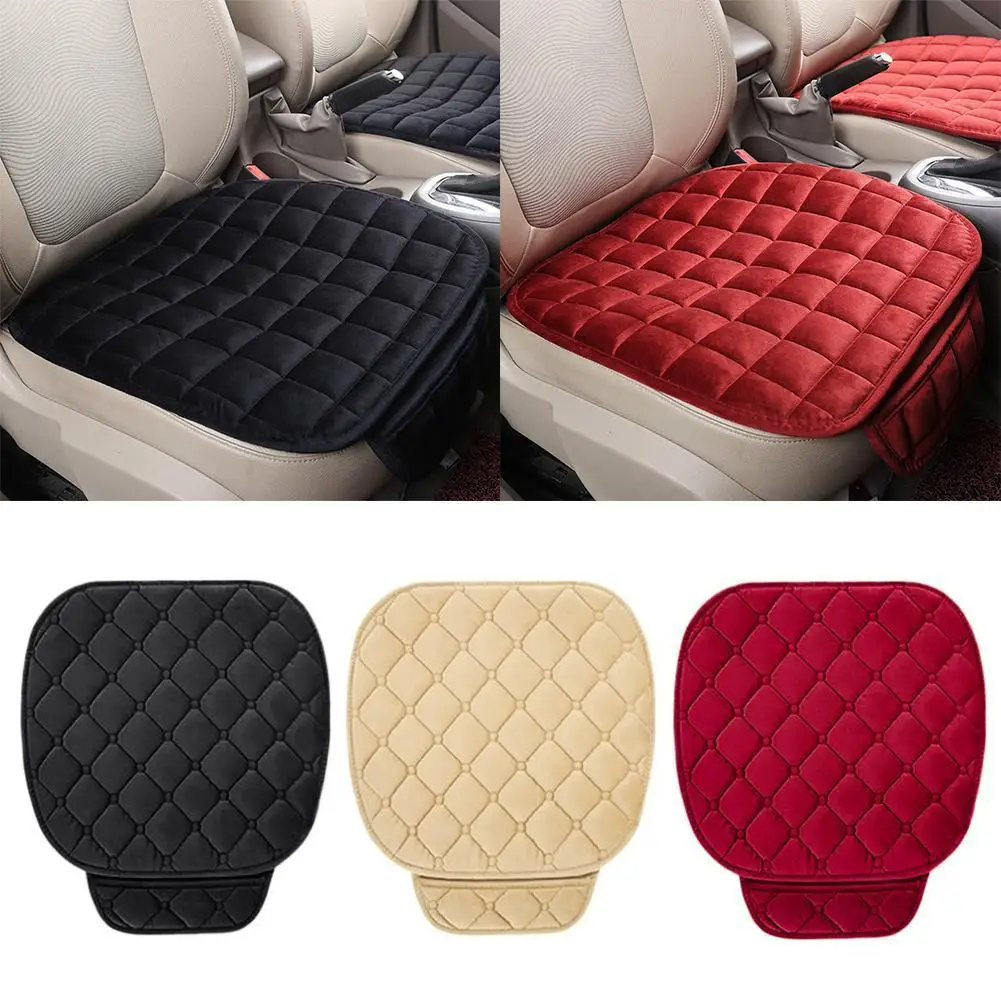

Car Seat Cover Winter Warm Seat Cushion Anti-slip Universal Front Chair Seat Breathable Pad for Vehicle Auto Car Seat Protectors