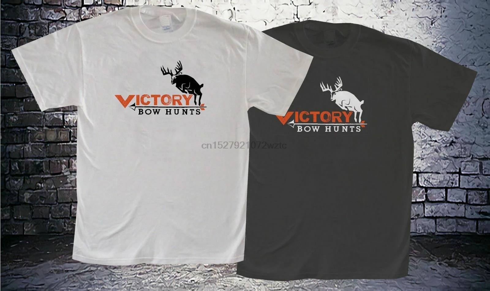Новый стрельба из лука с 1931 HOYT outfiters AND WHITE TEE США размер футболки EN1 (2)|Мужские