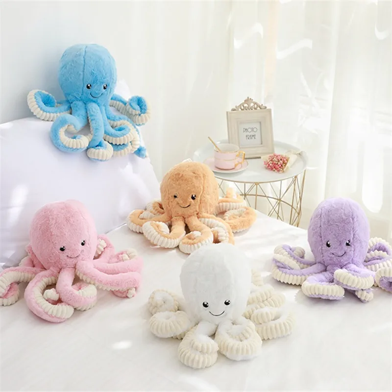 18cm Creative Cute Octopus Plush Toys Whale Dolls & Stuffed Small Pendant Sea Animal Children Baby Gifts | Игрушки и хобби