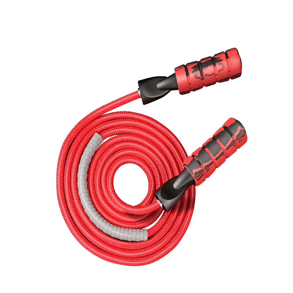 Усиленный Регулируемый взвешенный Скакалка для скакалки шарикоподшипник кабель