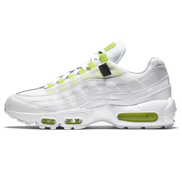 

Air 95 Running Shoes Triple Black White Laser Fuchsia Red Orbit Bred Aqua Neon 95s Men And Women Trainers Sports Sneakers