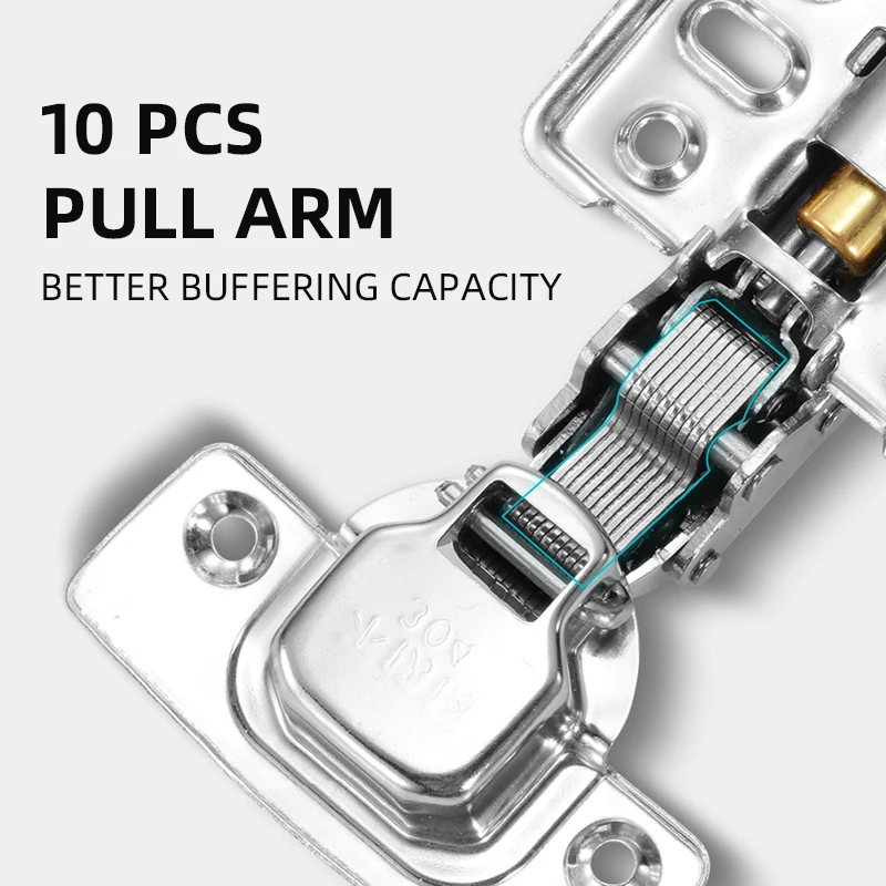 Петли BETOCI 304 из нержавеющей стали кухонные гидравлические мягкие закрытые