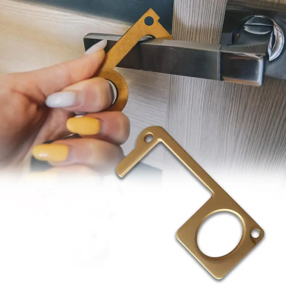 Бесконтактная изоляция EDC открывалка для дверей ручная бесконтактная цепь