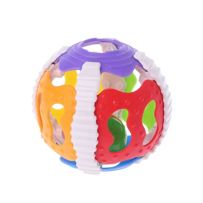 

Детская игрушка-погремушка с колокольчиком, погремушка с шариком, развивающая игрушка для активного образа пальцев