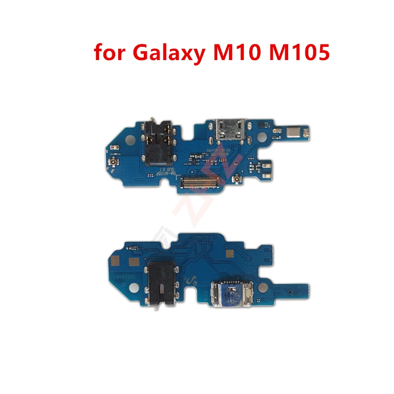 

Для samsung Galaxy M10 M105 USB зарядное устройство Порт док-коннектор; pcb; плата гибкий кабель для телефона экран запасные части