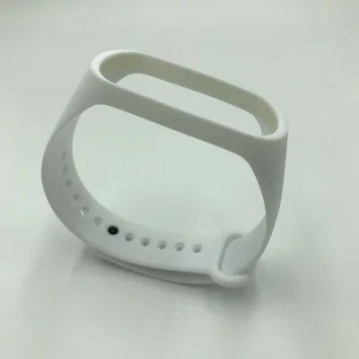 White Силиконовый ремешок для Xiaomi Mi 3 4 смарт-Браслет спортивный ремешок часы силиконовый ремешок для Xiaomi Mi 4 3 браслет - Цвет: White