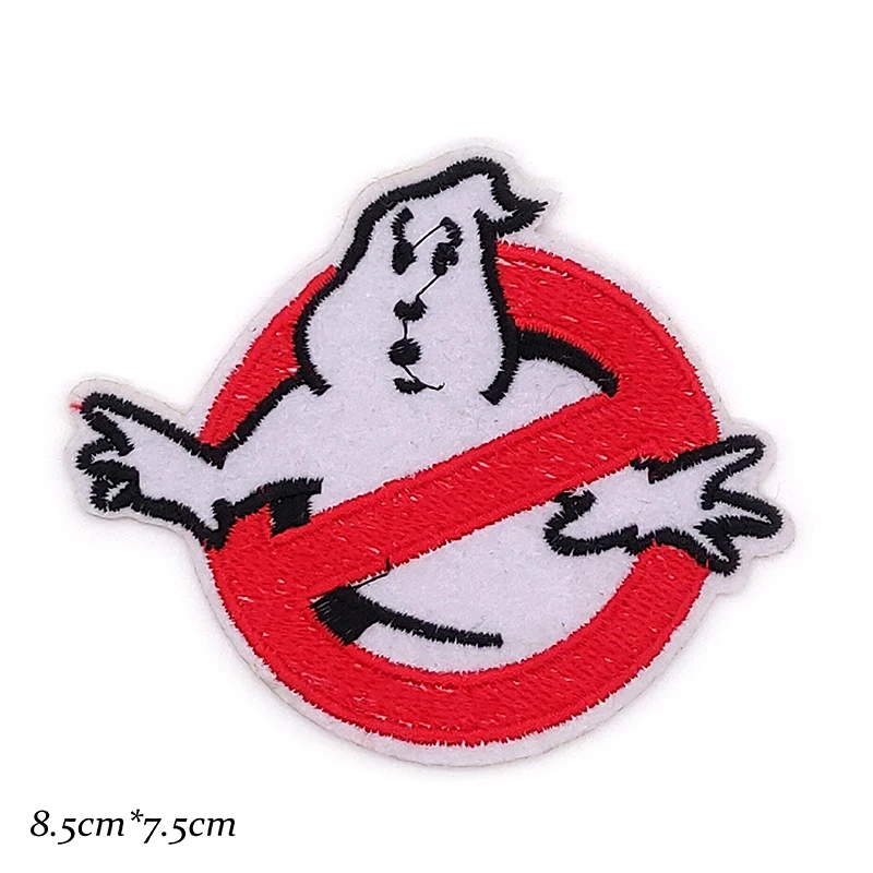 Нашивки Ghostbusters для мальчиков большой размер вышитые железные одежды значок с