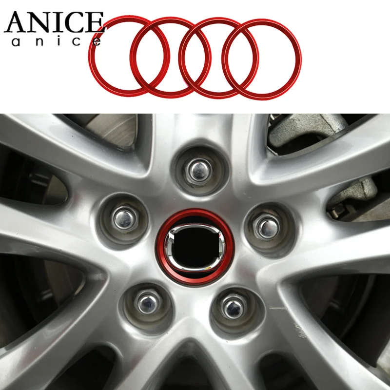 4PC Wheel Center Hub Cap Logo Covers Shell Trim Fit for Mazda3 Mazda6 Cx-5 CX5 CX3 CX-8 CX8 Cx-3 AXELA ATENZA | Автомобили и
