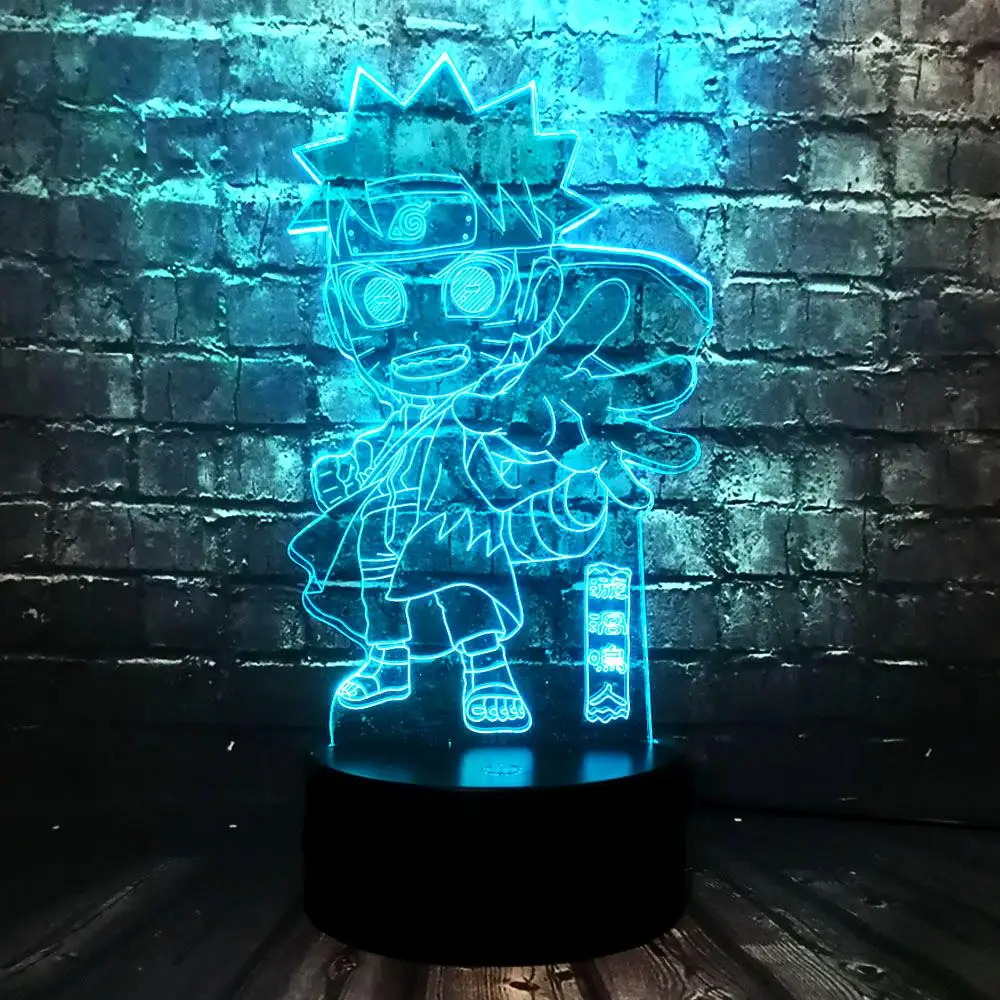 RGB Luster Lover Boyfriend японский аниме мультипликационный 3D светодиодный ночной