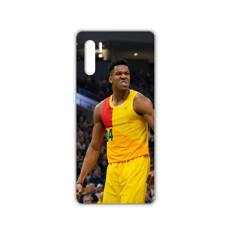 Баскетбол Antetokounmpo чехол для телефона HUAWEI p 8 9 10 20 30 40 P pro Smart 2017 2019 Z lite прозрачный Etui