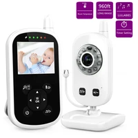 2 4 inch wireless video color baby monitor high resolution baby nanny security camera night vision temperature monitoring