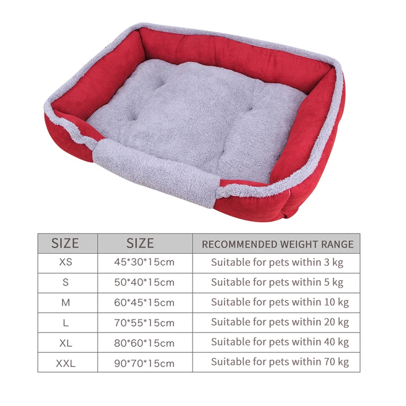 Подстилка для собаки моющийся коврик дышащий вельветовый домашних животных