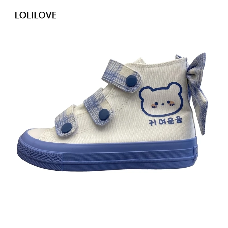 

Vulcanized Shoes Kawaii 2021 New Retro girlSweet Lolita College Students Retro Soft Candy Girls Style Soft Sister White