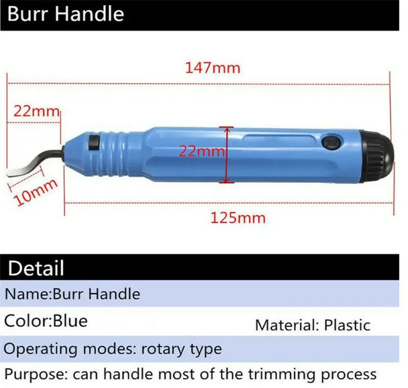 Ручной скребок набор инструментов для удаления заусенцев с 10 предметов|Запчасти