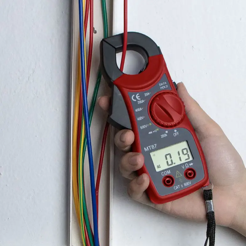 Portable MT87 Digital Clamp Ammeter Multimeter With Measurement AC/DC Voltage Tester (AC Current) Resistance Multi Test Me | Инструменты