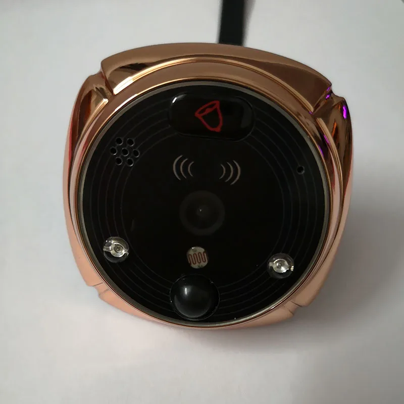 Дверной глазок ROLLUP iHome4 с Wi Fi камера только для двери IP звонок ИК ночное видение