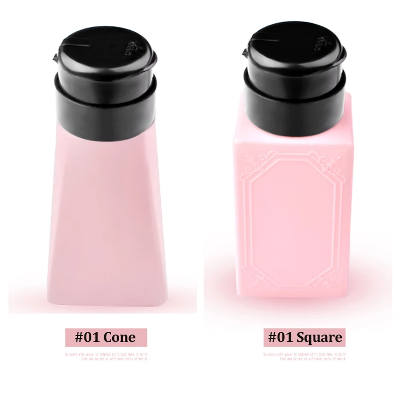 1 шт. Пустой насос жидкий спирт диспенсер пресс для снятия лака ногтей Очиститель