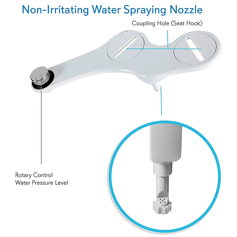 Ванная Комната Биде опрыскиватель сиденье Крепление для унитаза прикрепляемая