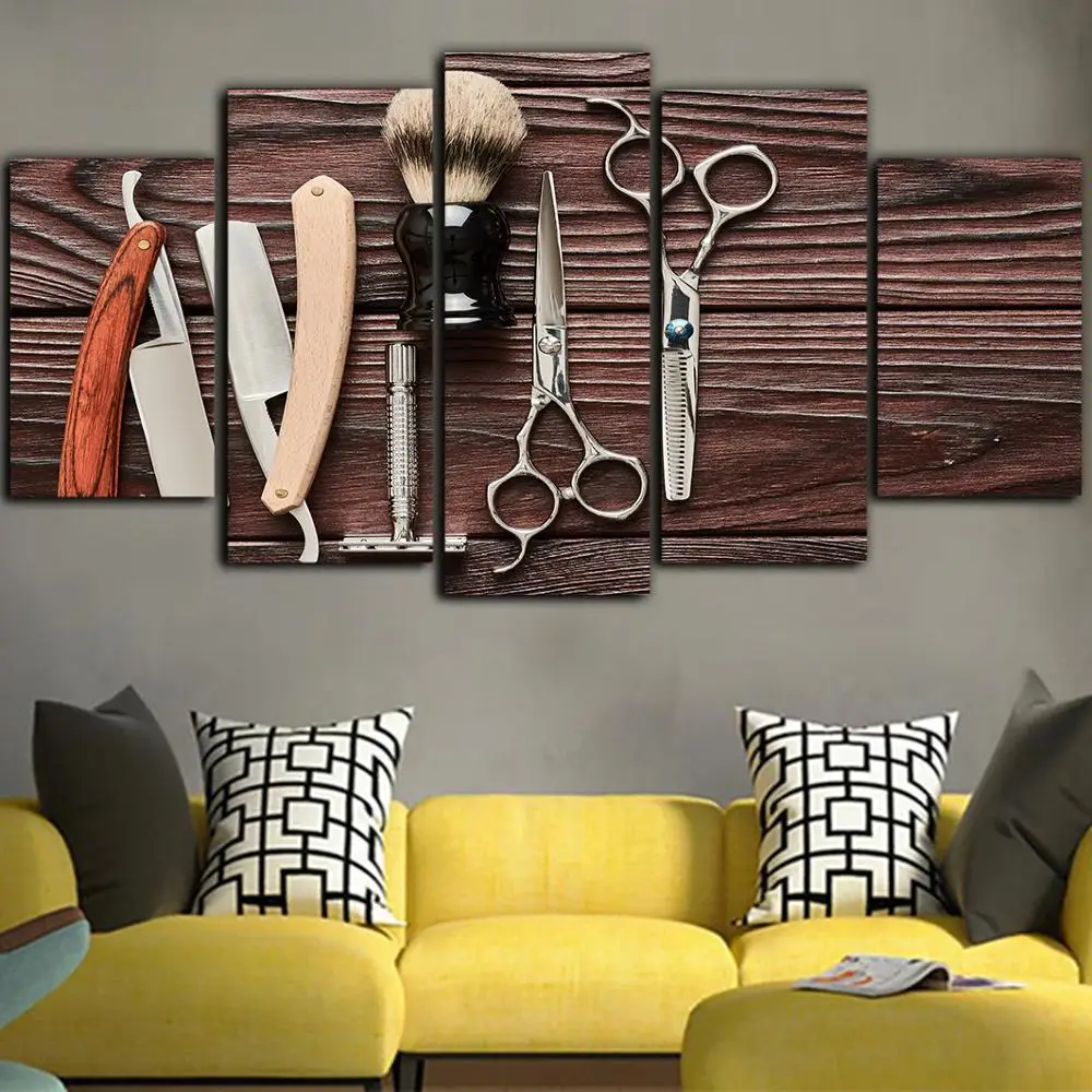 5 шт. печать на холсте декоративные картины Nordica Hogar Pintura Cuadros Decoraci N рисунок высокой