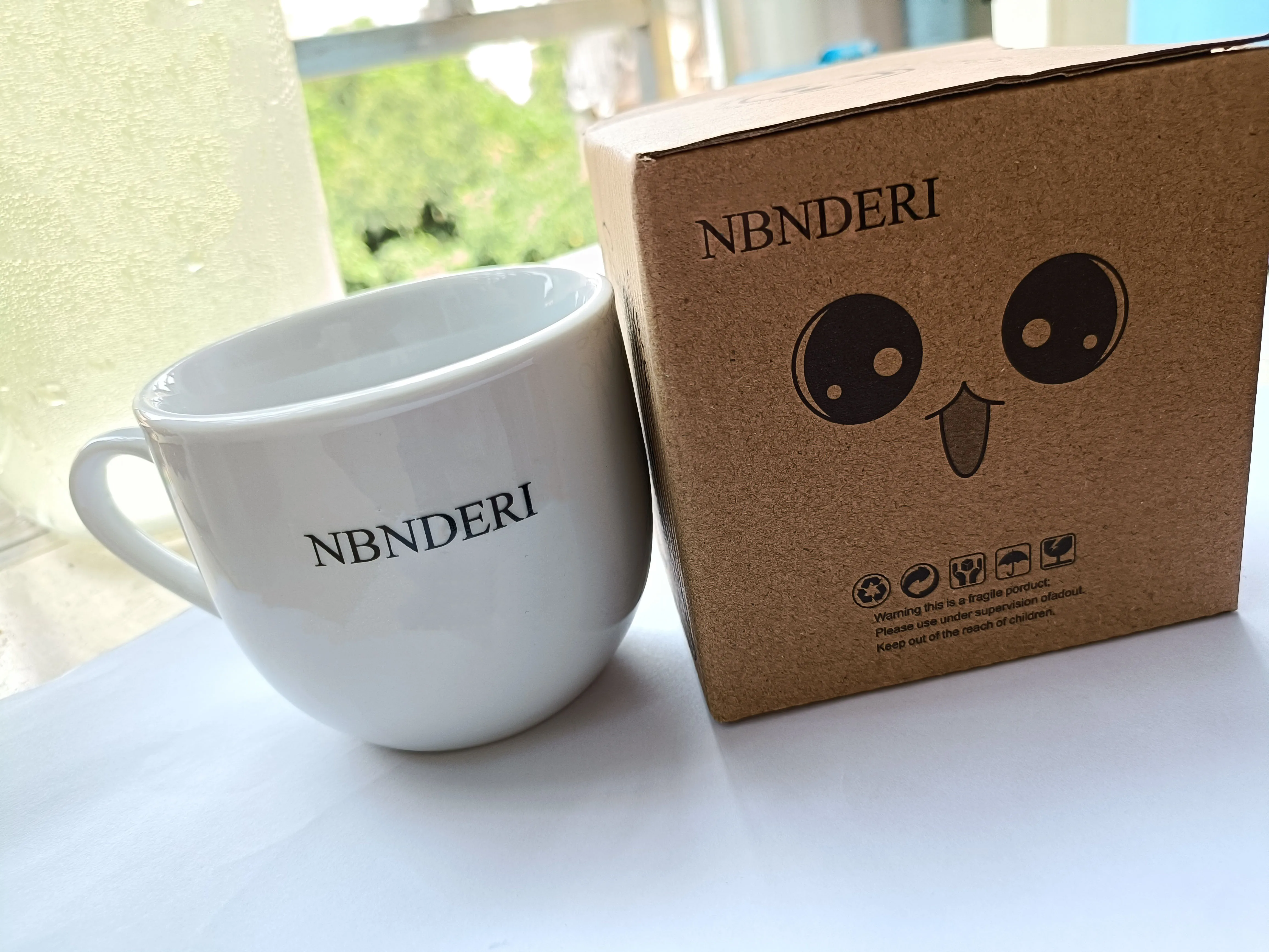 Кофейные кружки с ручками nbnновости идеально подходят для чайной чашки белая