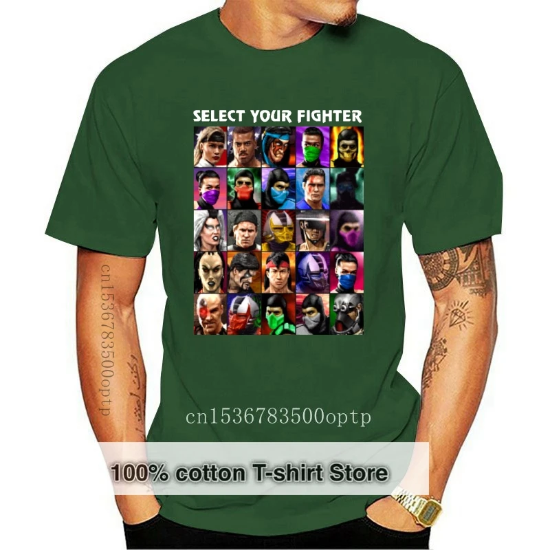 

Мужская футболка с надписью «Select Your UMK3 Mortal Kombat»