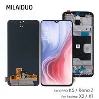 amoled tft for oppo k5 reno z pcdm10 cph1979 lcd touch screen digitizer assembly for realme x2 xt lcd replacement