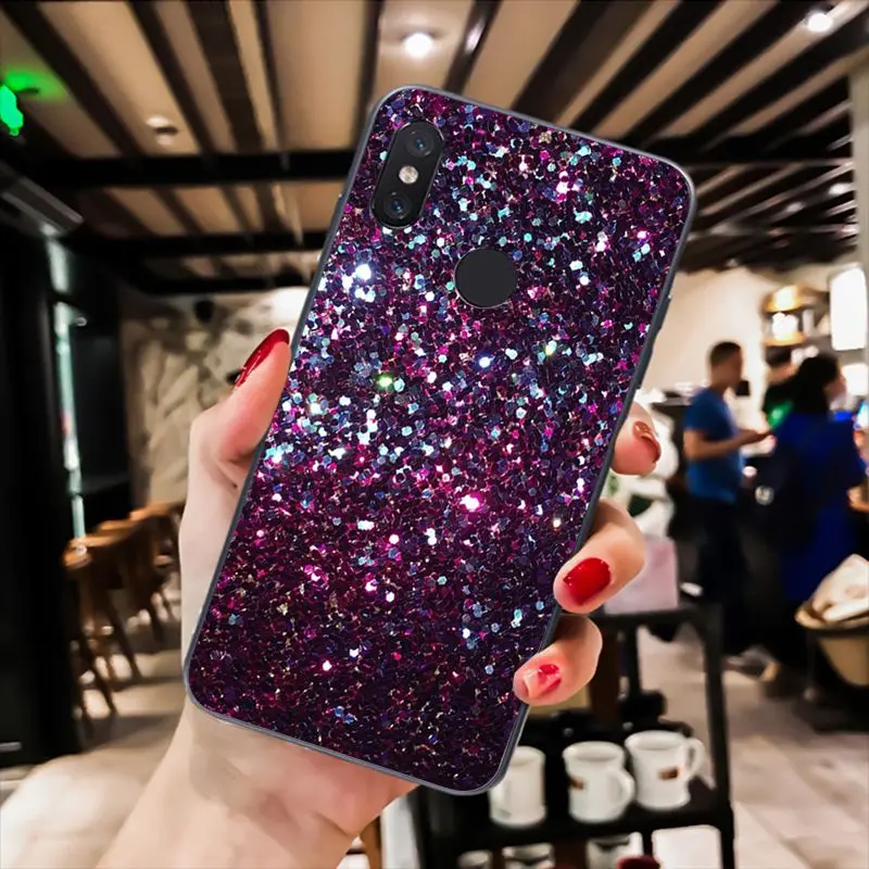 Babaite Gold Pink rose Glitter Phone Case for Xiaomi mi5 6 A1 A2 Lite Mi9 9SE mi8lite F1 Mix2 2S Max2 3 | Мобильные телефоны и
