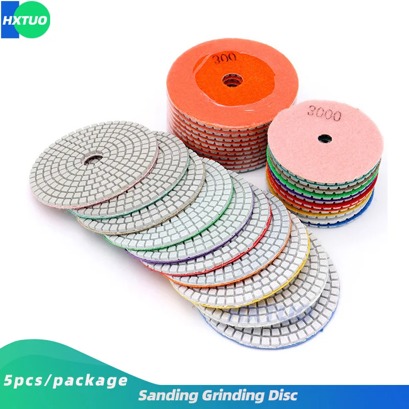

5 шт., шлифовальный диск 3/4 дюйма для плитки, мрамора, гранита
