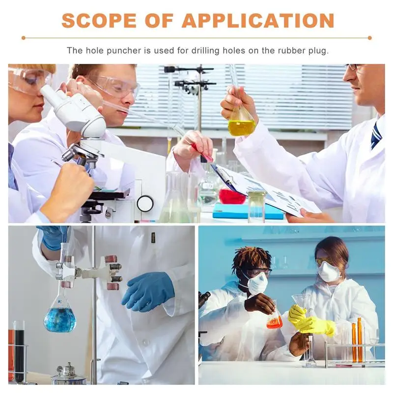 

Rubber Stopper Hole Puncher Rubber Stopper Perforator Experimental Drilling Tool