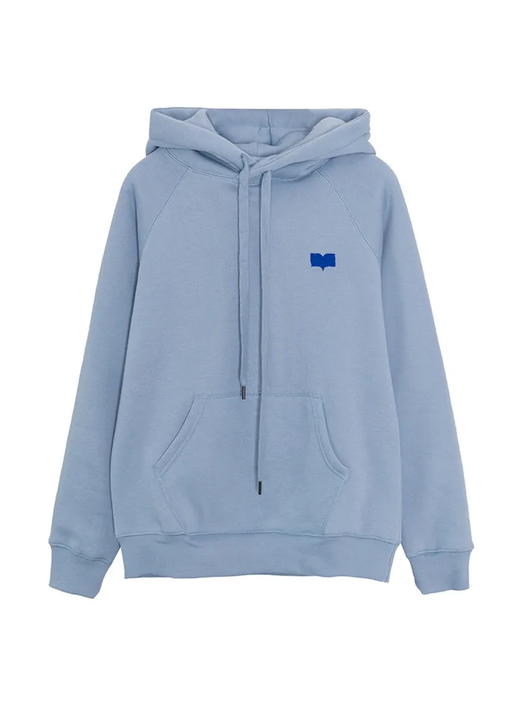 

Women Autumn Winter Blue Cotton Hoodies Flocking Sweatshirt Female Plus Size Pullovers Ladies Brand Casual Thick Tops ZM288
