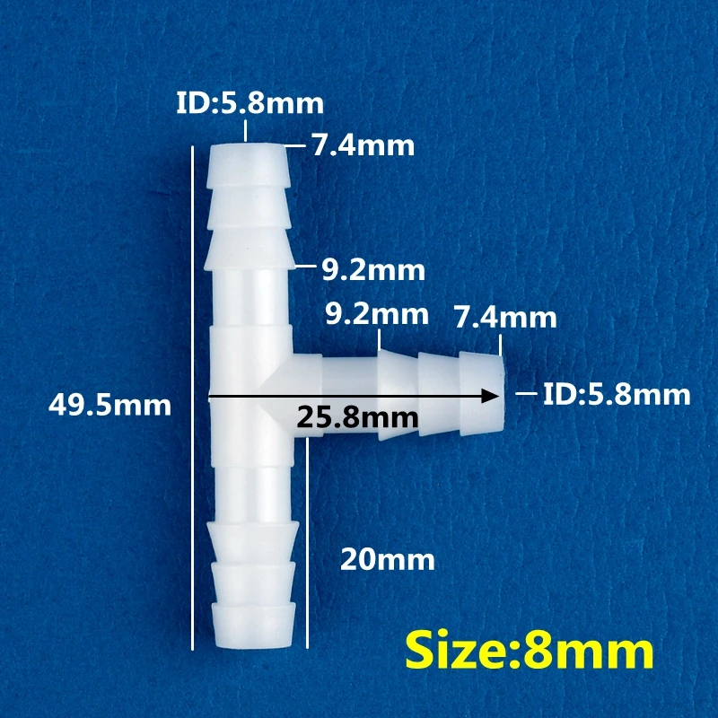 

SHSMFC Т-образный соединитель для шланга 4-13 мм