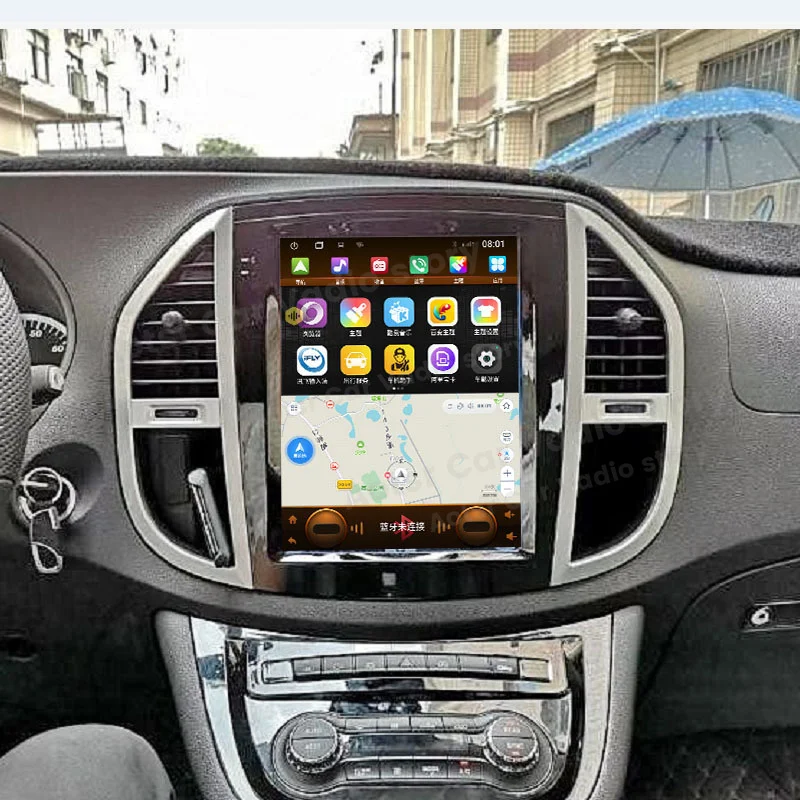 Автомагнитола на Android GPS мультимедийный плеер для Mercedes Benz Vito 2016 автомобильная