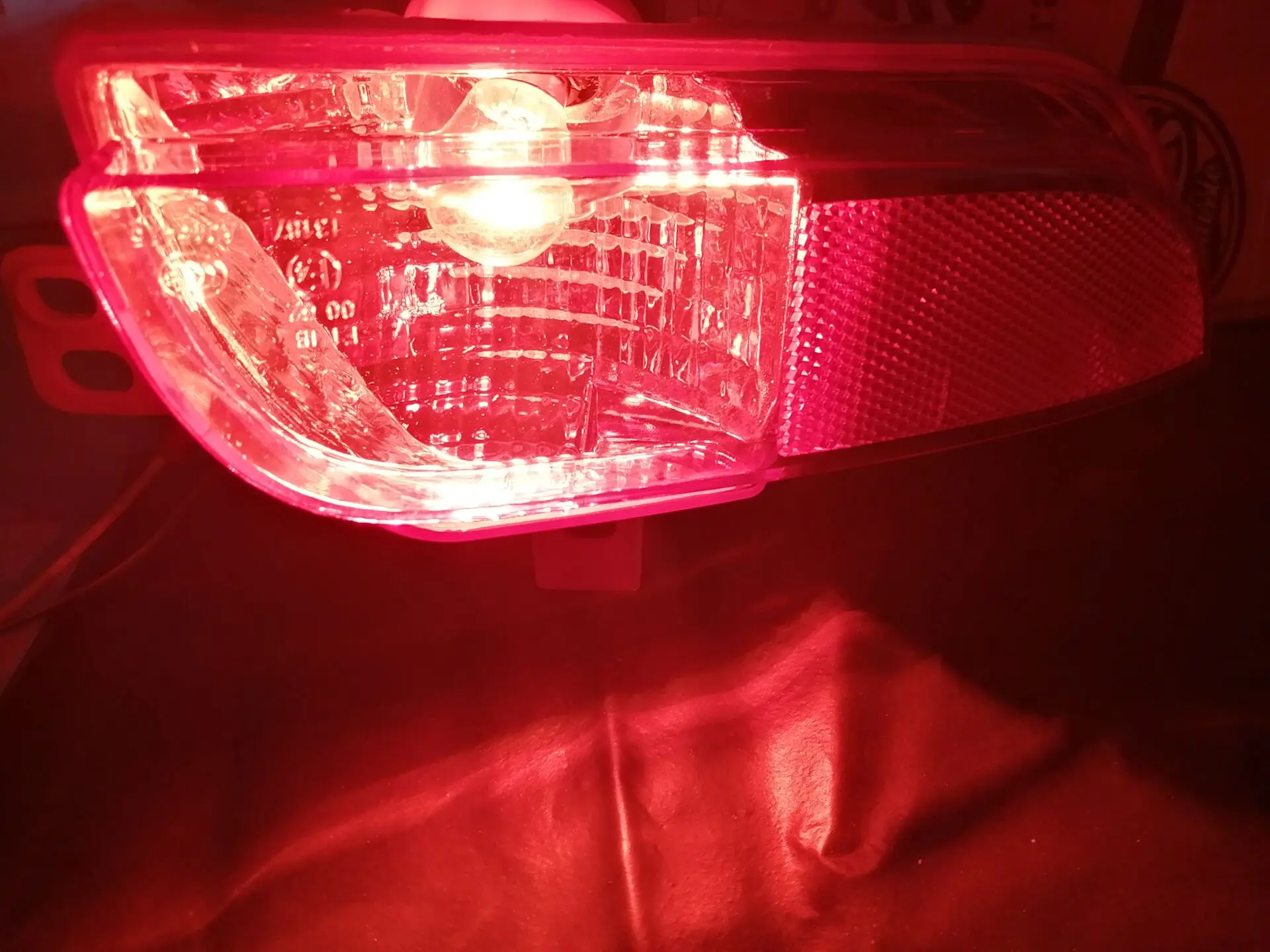 Задние противотуманные фары OEM 6351HA/6350HA для Peugeot 206/207 задний противотуманный
