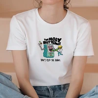 women graphic cartoon theme printing cute summer spring 90s style casual fashion female clothes tops tees tshirt t shirt