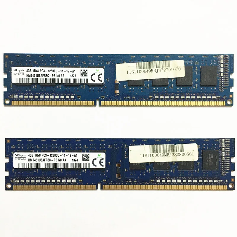 

SK hynix ddr3 RAMS 4GB 1600MHz desktop memory 4GB 1Rx8 PC3-12800U-11 ddr3 1600 4gb desktop ram good working
