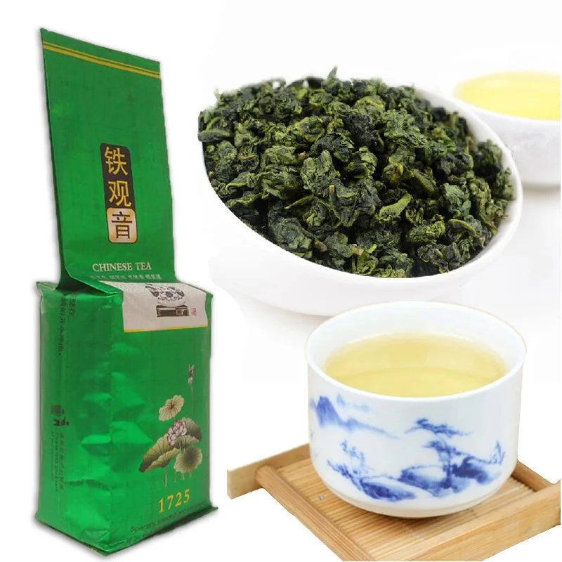 

2022 Китай, чай Oolong Tieguanyin Superior Tie Guan Yin, органический зеленый чай Oolong, чай для похудения, 250 г
