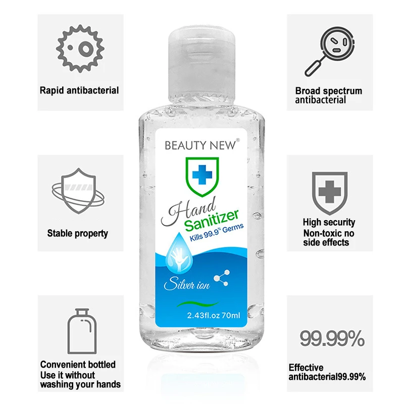 Портативный Антибактериальный дезинфицирующее средство для рук одноразовый