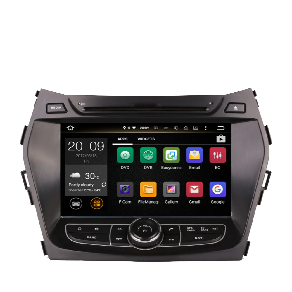 Автомобильный мультимедийный DVD-плеер на Android 10 0 для Hyundai IX45 2013-2022 автомобильный