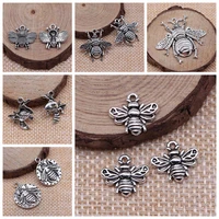 charms for jewelry making kit pendant diy jewelry accessories bee charms