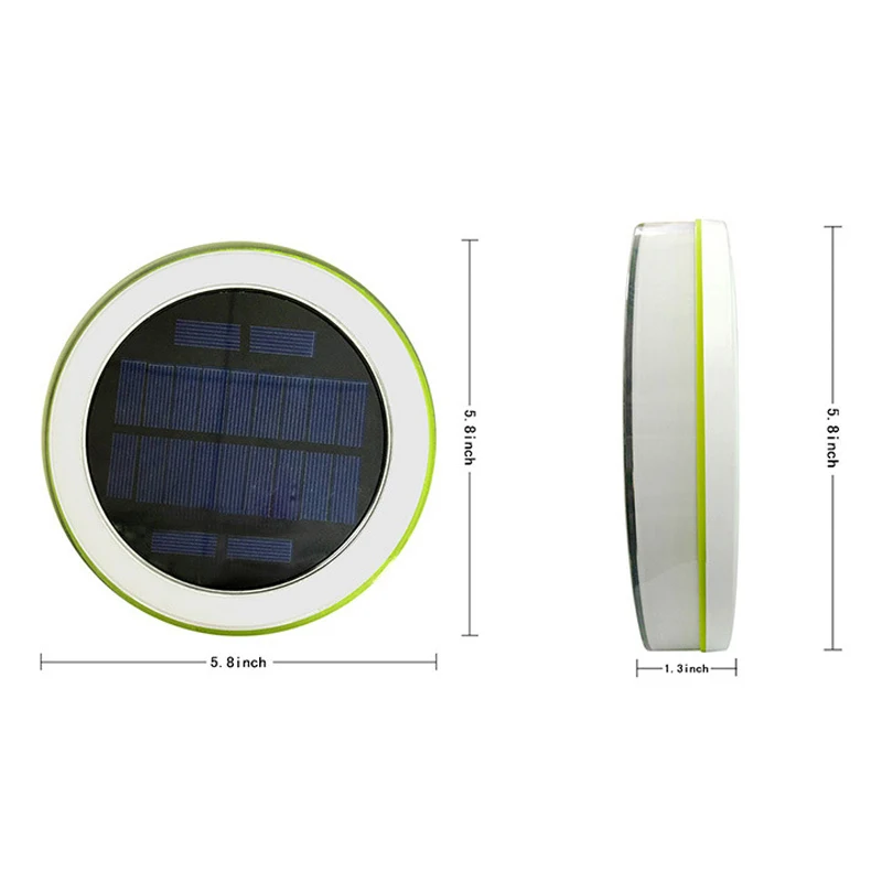 RGB светодиодный подводный ночник на открытом воздухе солнечные лампы для пруда