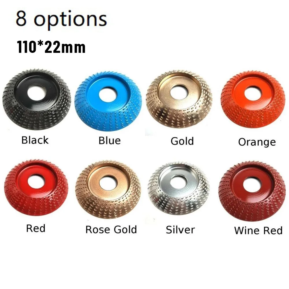 

Woodworking Grinding Wheel Rotary Disc Sanding Wood Carving Tool Abrasive Disc Tools For Angle Grinder 4inch 110 * 22mm