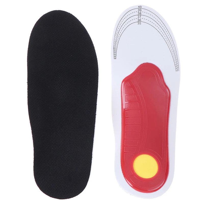 

1Pair Women Men Comfortable Insoles Orthotic Insole Arch Support Flat Feet Insert Foot Care Fasciitis Relief Insoles