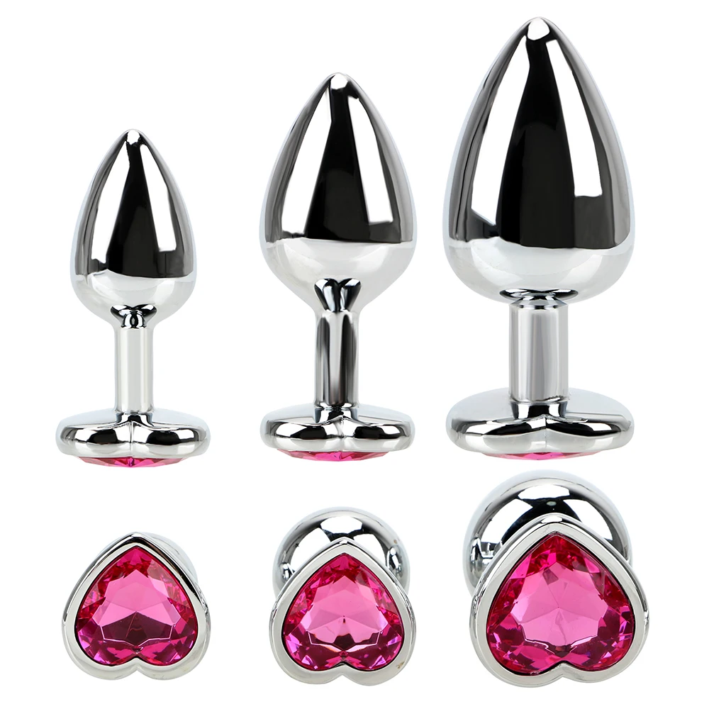 Metal Anal Plug Bullet Vibrators For Women Men Masturbation Female Male Prostate Massager Sex Toys Couples Tools Dildos Erotic | Красота и