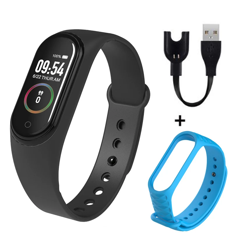 I M4 браслет Smartband Спортивный Браслет Smartwatch монитор сердечного ритма фитнес трекер активности кровяное давление Bluetooth - Цвет: I