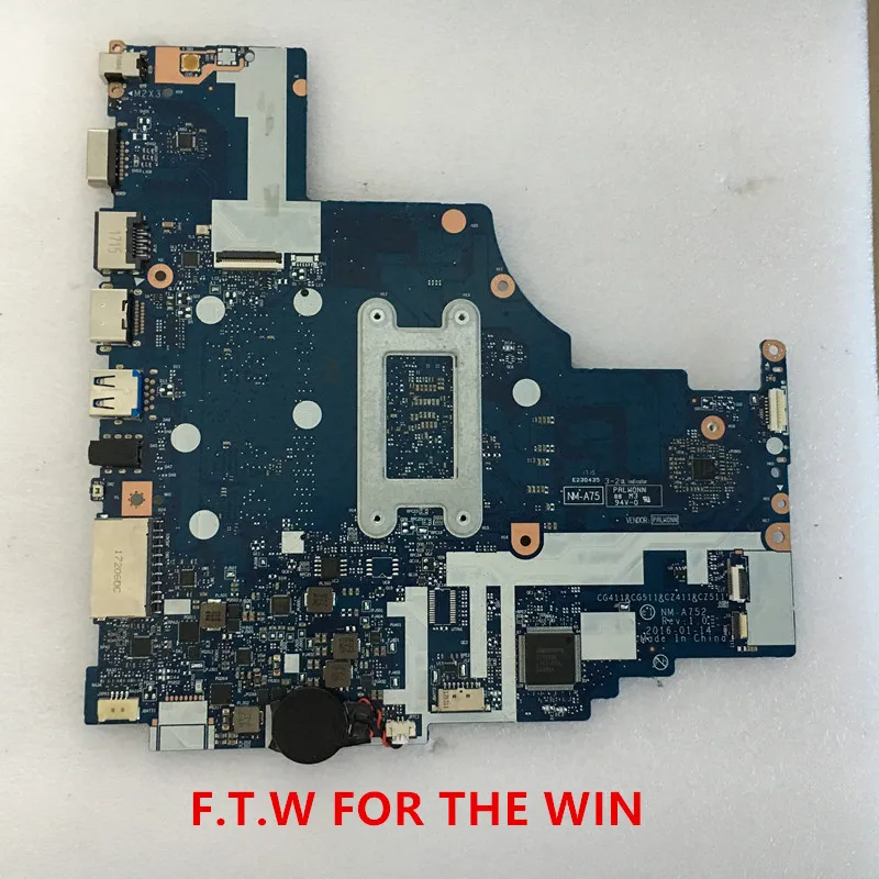 Billig 5B20N06906 MB FÜR Para Lenovo Laptop Motherboard 310-15ISK Laptop CPU 80SM I36006U UMAD4G NM-A752 100% Probado