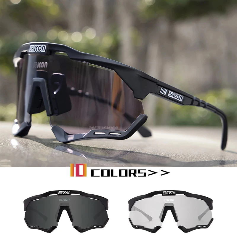 

Scicon 2021 Photochromic Cycling Sunglasses Men Women Sport Road Mountain Bike Glasses Bicycle Eyewear Fishing Protection Goggle