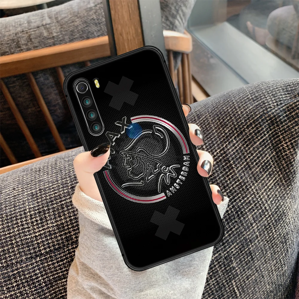 

Ajax Soccer Football Team Phone Case Cover Hull For XIAOMI Redmi 7 7a 8 8a 9 9a NOTE 6 7 8 8t 9 9s Pro Max 4X black Funda Trend