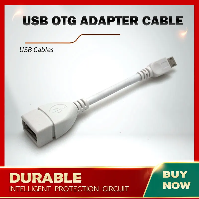 Белый микро USB OTG адаптер кабель для Asus Zenfone 2 ZE551ML 4 5 6 A500KL A500CG ASUS X003 X002|adapter cable|cable for