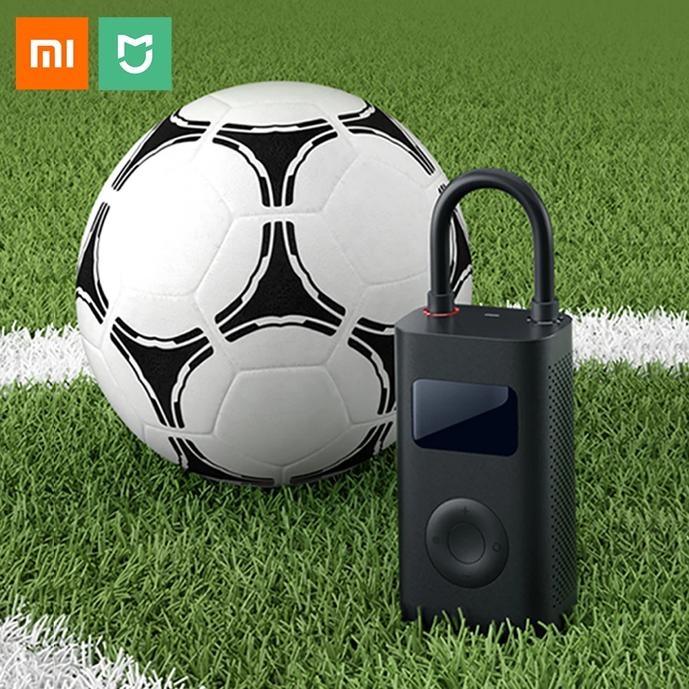 

Newest Xiaomi Mijia Portable Smart Digital Tire Pressure Detection Electric Inflator Pump for Bike Motorcycle Car Football